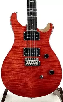 Электрогитара Paul Reed Smith SE CE 24 Blood Orange Carved Maple Top Serial #: CTIF063409