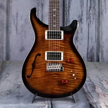 Электрогитара Paul Reed Smith SE Custom 22 Semi-Hollow, Black Gold Sunburst