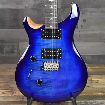 Электрогитара Paul Reed Smith SE Custom 24 Lefty - Faded Blue Burst with Gig Bag SN:1375