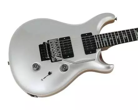Электрогитара Paul Reed Smith Wood Library Custom 24 Floyd Rose Torrefied Flame Maple Neck Platinum Metallic