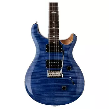 Электрогитара PRS 2023 SE Custom 24, выцветшая синяя с сумкой для переноски