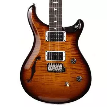Электрогитара PRS CE24 Semi-Hollow Black Amber