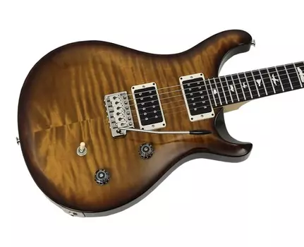Электрогитара PRS CE 24 Black Amber Flame Top