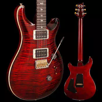 Электрогитара PRS Custom 24 Electric, Fire Red Burst 10-top 7lbs 9.9oz
