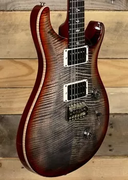 Электрогитара PRS Custom 24 Electric Guitar Charcoal Cherry Burst w/ Case