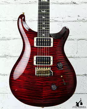 Электрогитара PRS Custom 24 Fire Red Burst 10-Top w/ case