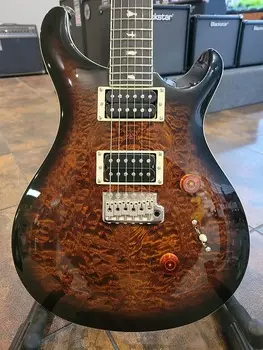 Электрогитара PRS Custom 24 SE Quilt Package 2023 Black Gold Sunburst