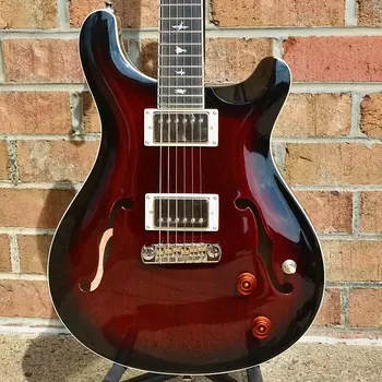 Электрогитара PRS Hollowbody Standard Fire Red Burst