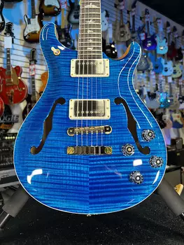 Электрогитара PRS McCarty 594 Hollowbody II 10-Top - Aquamarine Rosewood Fingerboard Authorized Dealer Free Shipping! 830 GET PLEK D!