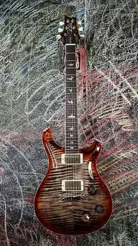 Электрогитара PRS McCarty Flame Maple 10 top Charcoal Cherry Burst Hybrid Package