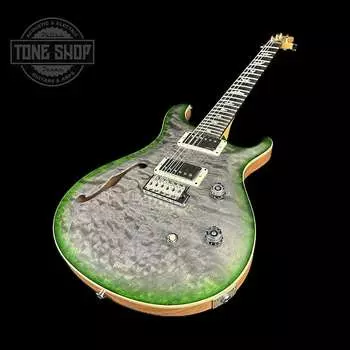 Электрогитара PRS Paul Reed Smith CE24 Semi-Hollow Quilt Faded Gray Black Green Burst w/bag