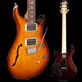 Электрогитара PRS Paul Reed Smith CE24 Semi-Hollow Electric, Black Amber 7lbs 4.9oz