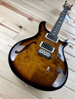 Электрогитара PRS Paul Reed Smith CE24 Semi-Hollow Black Amber NEW! #5238