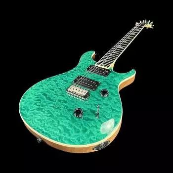 Электрогитара PRS Paul Reed Smith SE Custom 24 Quilt Top Turquoise w/bag