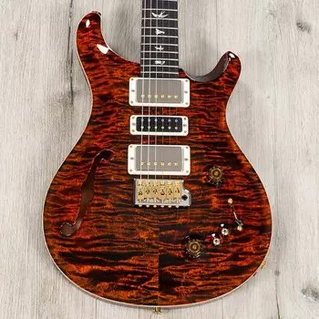 Электрогитара PRS Paul Reed Smith Special Semi-Hollow 10 Top Guitar, Rosewood, Orange Tiger