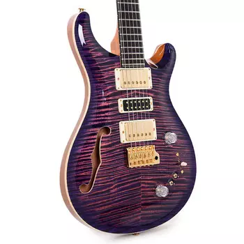 Электрогитара PRS Private Stock #10457 Special Semi-Hollow Ultra Violet Smoked Burst w/Birds of a Feather Inlay & Figured Mahogany Neck