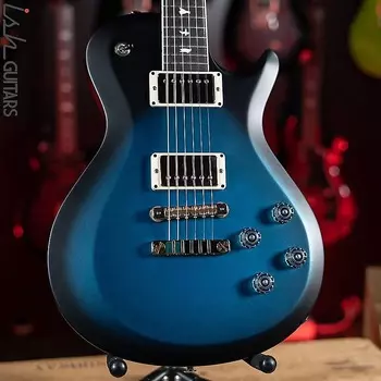 Электрогитара PRS S2 Singlecut McCarty 594 Metallic Blue w/ Black Wrap Burst Satin
