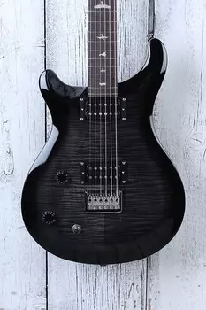 Электрогитара PRS SE 277 Left Handed Electric Guitar Charcoal Burst Finish with Gig Bag