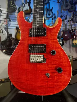 Электрогитара PRS SE CE24 Electric Guitar - Blood Orange Authorized Dealer Free Shipping #165 GET PLEK’D!