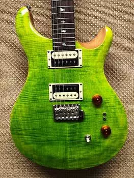 Электрогитара PRS SE Custom 24-08 Electric Guitar Eriza Verde 8 PU Configs Mini-Toggles, Versatile, Gig Bag