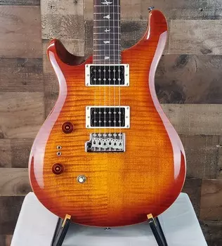 Электрогитара PRS SE Custom 24-08 Lefty, Vintage Sunburst, Gig Bag, Free Ship, 615