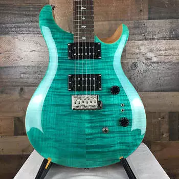 Электрогитара PRS SE Custom 24-08 Turquoise with Gig Bag, Free Ship, 458