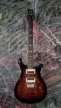 Электрогитара PRS SE Custom 24 Black/Gold