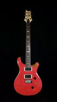 Электрогитара PRS SE Custom 24 Bonnie Pink, Natural Back