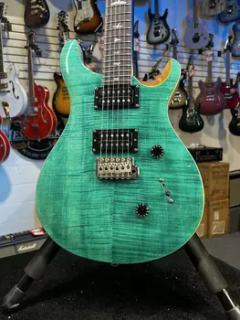 Электрогитара PRS SE Custom 24 Electric Guitar - Turquoise Auth Deal Free Ship! 514 GET PLEK’D!