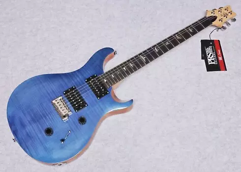 Электрогитара PRS SE Custom 24 Electric Guitar Faded Blue Finish - W/Setup & Bag