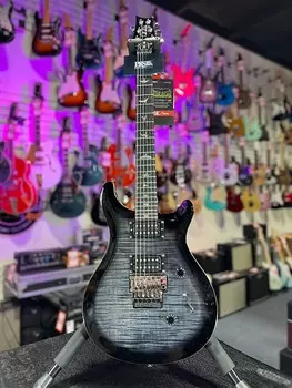 Электрогитара PRS SE Custom 24 Floyd - Charcoal Burst *БЕСПЛАТНЫЙ PLEK ПРИ ПОКУПКЕ*! 606
