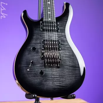 Электрогитара PRS SE Custom 24 “Floyd” Left-Handed Charcoal Burst