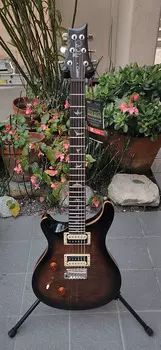 Электрогитара PRS SE Custom 24 Left-Handed 2023 Black Gold Burst