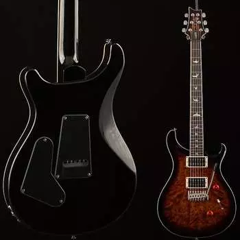 Электрогитара PRS SE Custom 24 Quilt Black Gold Burst 968