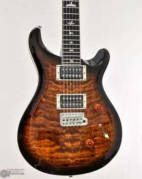 Электрогитара PRS SE Custom 24 Quilt - Black Gold Burst
