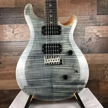 Электрогитара PRS SE Custom 24 с сумкой для гига, уголь, бесплатная доставка, 640