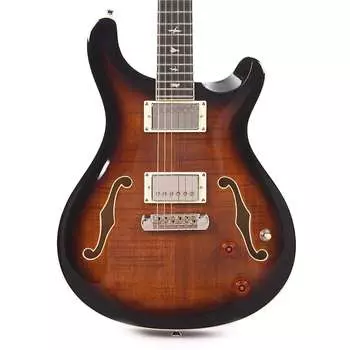 Электрогитара PRS SE Hollowbody II Electric Guitar - Black Gold Sunburst