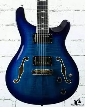 Электрогитара PRS SE Hollowbody II Faded Blue Burst W / Case