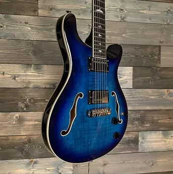 Электрогитара PRS SE Hollowbody II - Faded Blue Burst PRS SE Hollowbody II Electric Guitar - Faded Blue Burst
