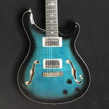Электрогитара PRS SE Hollowbody II Piezo, Peacock Blue