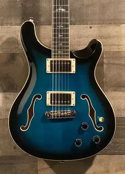 Электрогитара PRS SE Hollowbody II Piezo Peacock Blue Smokeburst