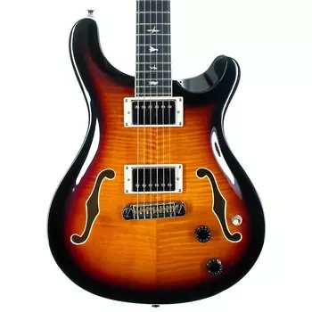 Электрогитара PRS SE Hollowbody II, Tricolor Sunburst