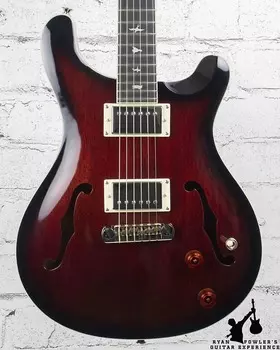 Электрогитара PRS SE Hollowbody Standard Fire Red Burst w/ HSC