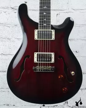 Электрогитара PRS SE Hollowbody Standard Fire Red Burst w/ HSC