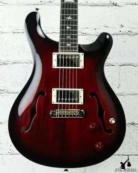 Электрогитара PRS SE Hollowbody Standard Fire Red Burst w/ HSC