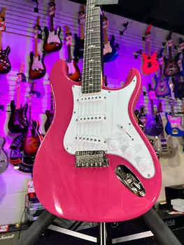 Электрогитара PRS SE Silver Sky - Dragon Fruit с накладкой из палисандра *БЕСПЛАТНЫЙ PLEK ПРИ ПОКУПКЕ*! 614