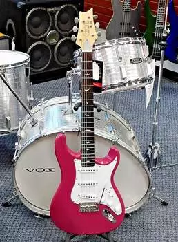 Электрогитара PRS SE Silver Sky Electric Guitar! Dragon Fruit w/ Rosewood Fingerboard! VERY NICE!!!