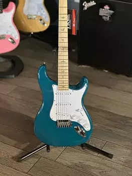 Электрогитара PRS SE Silver Sky, Maple Neck, Nylon Blue #4854 W/ Free Shipping & Gig Bag