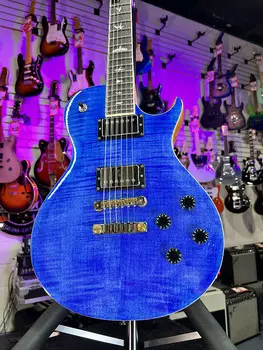 Электрогитара PRS SE Singlecut McCarty 594 Electric Guitar - Faded Blue Auth Dealer Free Ship! 074
