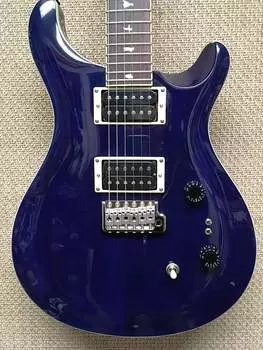 Электрогитара PRS SE Standard 24-08 Solidbody Electric Guitar Translucent Blue Mahogany/Maple, Gig Bag